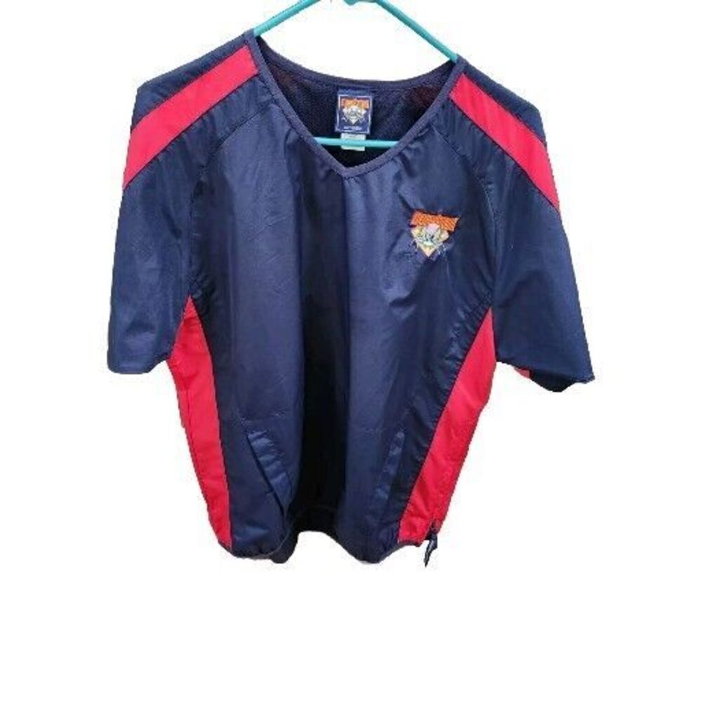 Cooperstown Dreams Park Authentic Pullover Windbreaker Short Sleeve Size S